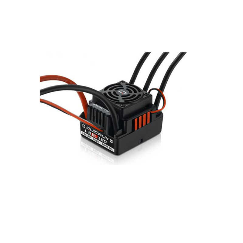 Δ Hobbywing Quicun-Wp-8Bl150 8Bl150 กันน้ำ 150A Brushless ESC สำหรับรถบรรทุ