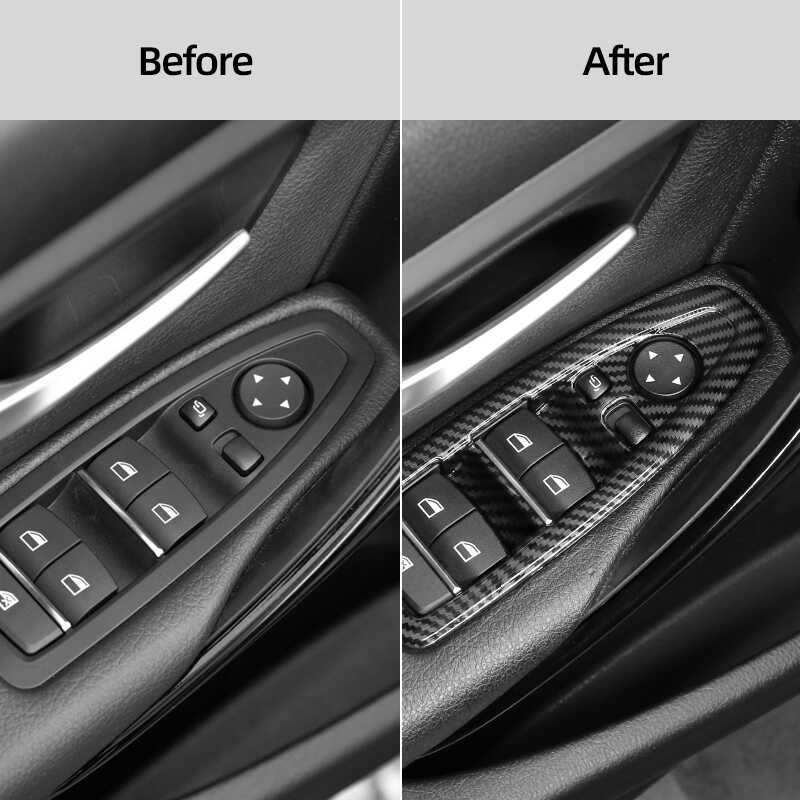 ภาพใหญ่: TPIC คาร์บอนไฟเบอร์ตกแต่งภายในกรอบตัดแต่ง F30 F