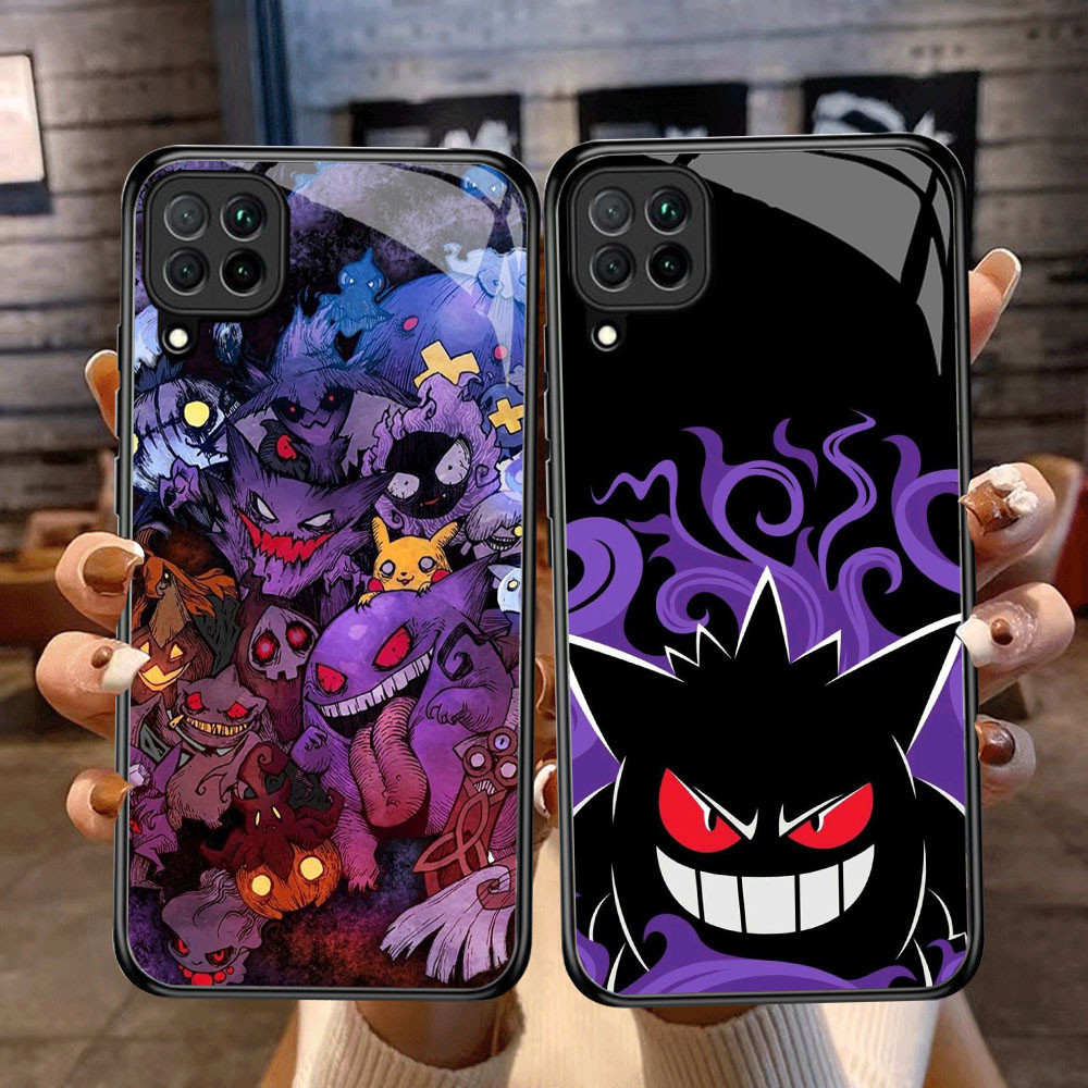 DF-97 Pokémon Gengar TPU HD Glass Casing สําหรับ Samsung A12 M32 M12 A22 5G