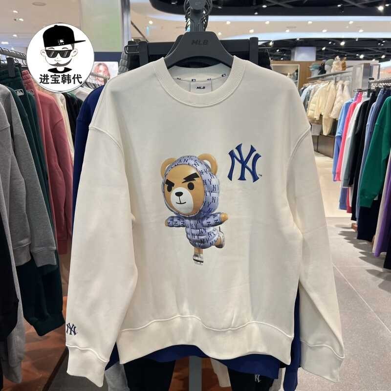 ❤ MBL เสื้อสเวตเชิ้ตหมีพิมพ์ลายการ์ตูนสำหรับทั้งหญ