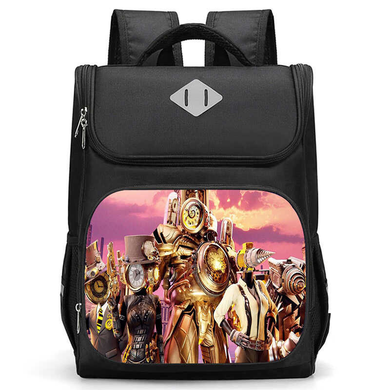 ARCTIC HUNTER กระเป๋า เด็ก Skibidi Toilet กระเป๋าเป้ กระเป๋านักเร