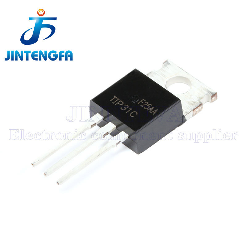 10pcs TIP31C TIP32C TIP41C TIP42C TIP122 TIP127 TO220 DIP31 TIP32 TIP41 TIP42 3A 5A 6A 100V PNP NPN Darlington ทรานซิสเตอร์