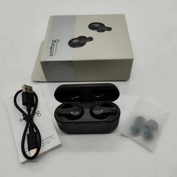 หูฟังบลูทูธ หูฟังไร้สาย OMTHING Airfree True Wireless 5.0 หูฟังบลูทูธ ประสิทธิภาพคุณภาพเสียงหลักบาง