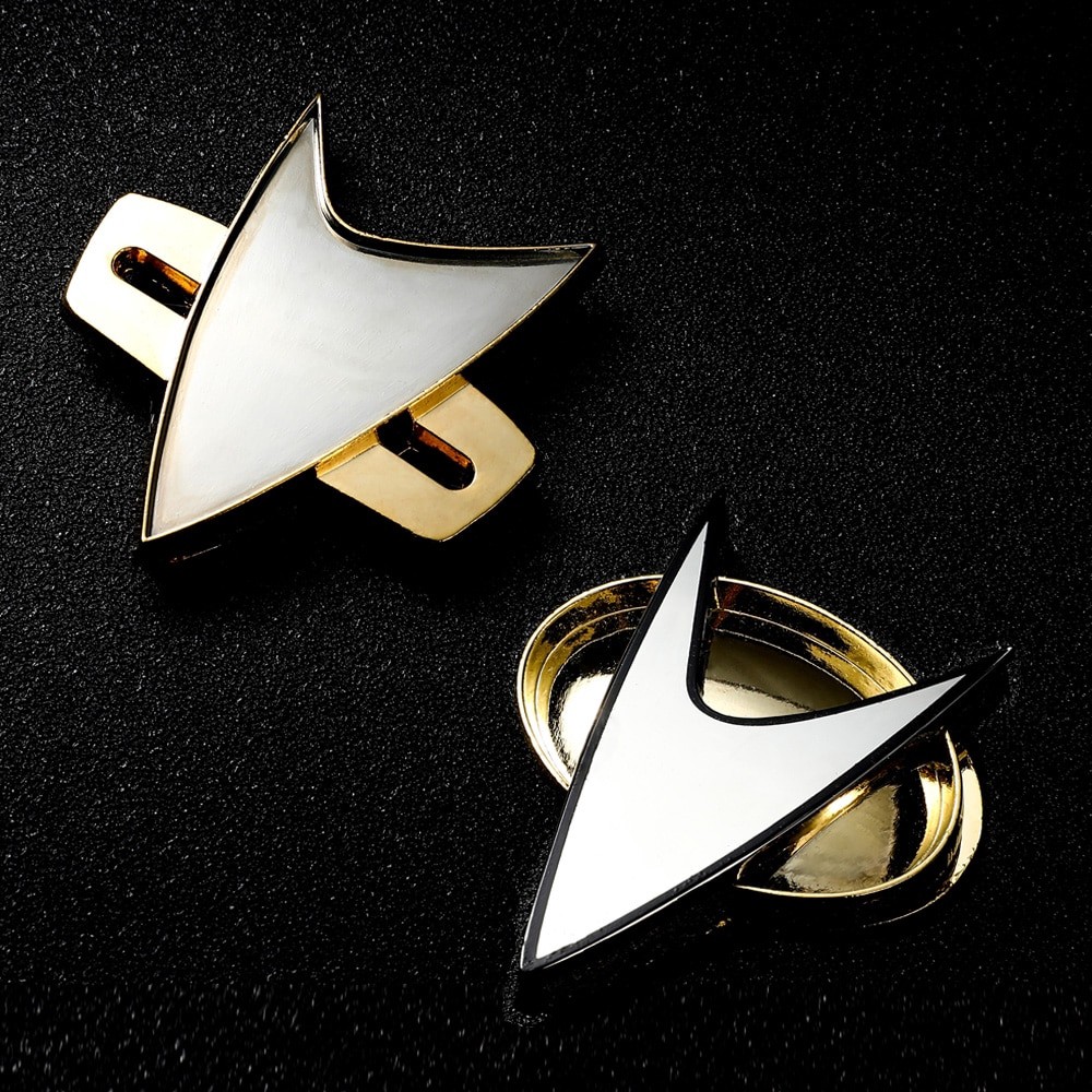 Star คอสเพลย์ Trek Badge TNG Starfleet Enterprise Badges Pin Command Recovery Vision Division องค์กร