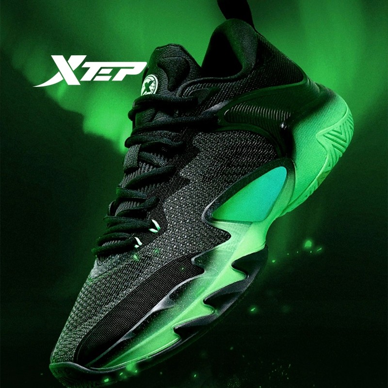 Xtep Sky01 รองเท้าบาสเก็ตบอลยาง ทนทาน 9th