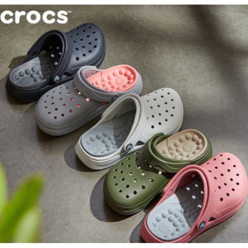 ♞ลดราคาพิเศษ Crocs Reviva Clog (พร้อมส่งจากไทย) รองเท้าแตะแบบสวม สำหรับ ผู้ชาย ผู้หญิง ทุกวัย สวมใส