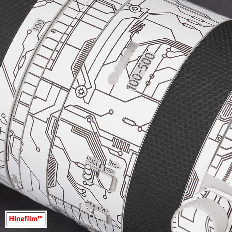 Δ Rf100-500 สติกเกอร์เลนส์ Canon RF 100-500 มม. F / 4.5-7.1 L IS USM เลนส์