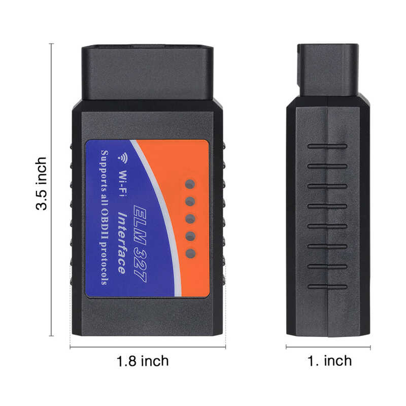 KINGBOLEN 🍀 Elm327 Obd2 เครื่องมือสแกนอัตโนมัติ Wifi รุ่นที่สน