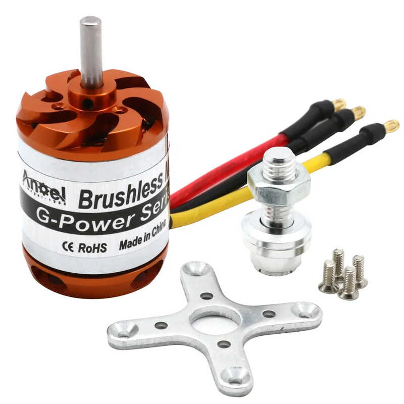 Δ D3542 1450Kv 1250Kv 1000Kv มินิรีโมทคอนโทรลเฮลิคอปเตอร์เฮลิค