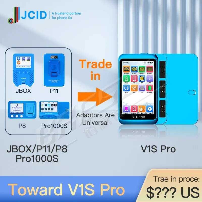 JC แลกเปลี่ยน JCID PRO1000S P13 สำหรับ V1SPRO ต้องให้หมายเลข SN ของโปรแกรมเมอร์ P11 หรือ Pro1000S
