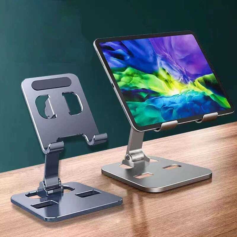 ที่วางพับได้สำหรับ ขาตั้งแท็บเล็ตปรับได้ iPad Pro Air Mini Samsung Kindle Fire Xiaomi Mipad Mi Pad i