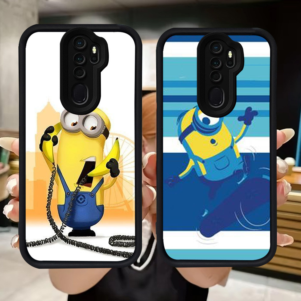 Q22 Minion soft Casing สําหรับ OPPO A39 A9 A83 Reno 2F F11 A37 2Z A5 2020 Pro