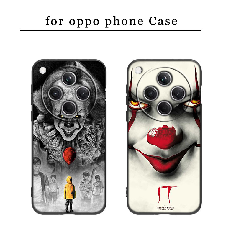 CU104 สยองขวัญ It clown OPPO A3 A3S A5 A9 A12 A12E A15 A15S A16 A16S A54S A17 A32 A40 A53 A54 A55 A5