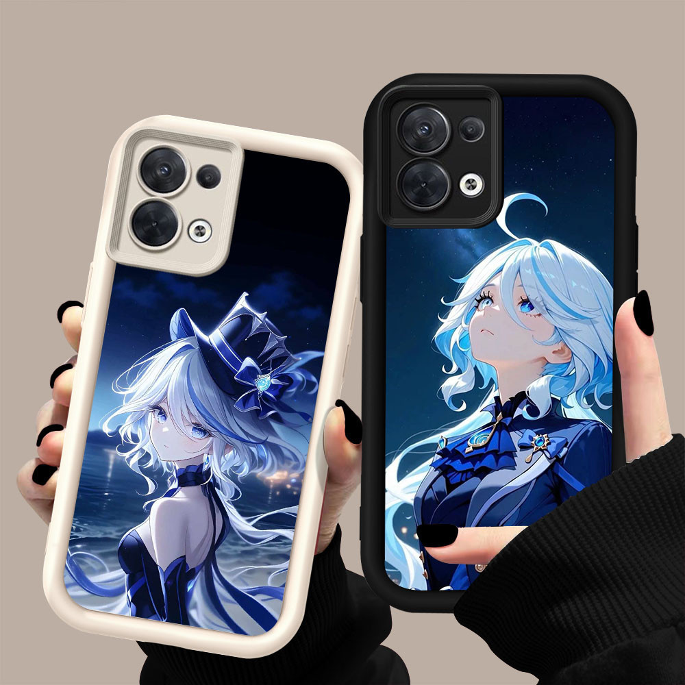 YZ-66 Genshin Impact Fernina สวยมากๆสําหรับ OPPO Reno 8 F21 7 7Z 8Z F21S Pro Lite 5G