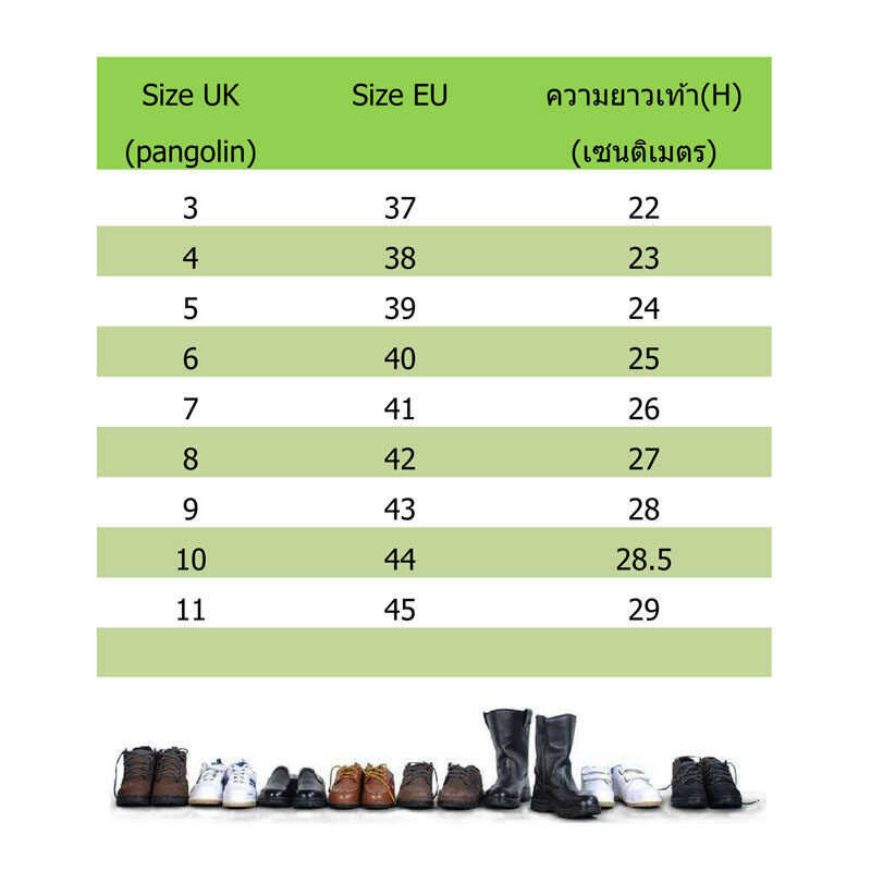 รองเท้าเซฟตี้ Pangolin รุ่น 2001 หนังแท้ สีขาว หัวเหล็ก พื้