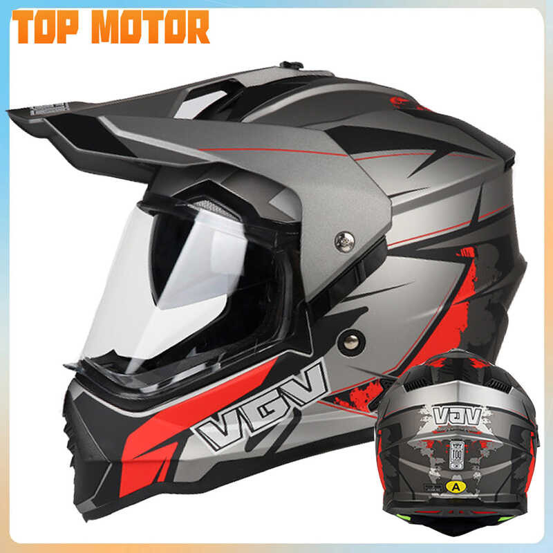 DOT VGV หมวกกันน็อกวิบาก ได้รับการรับรอง MTB ATV รถจักรยาน