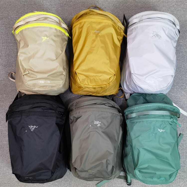 กระเป๋าเป้สะพายหลัง ARC'TERYX 15L ลำลองสำหรับผู้ชายและผู้หญิง