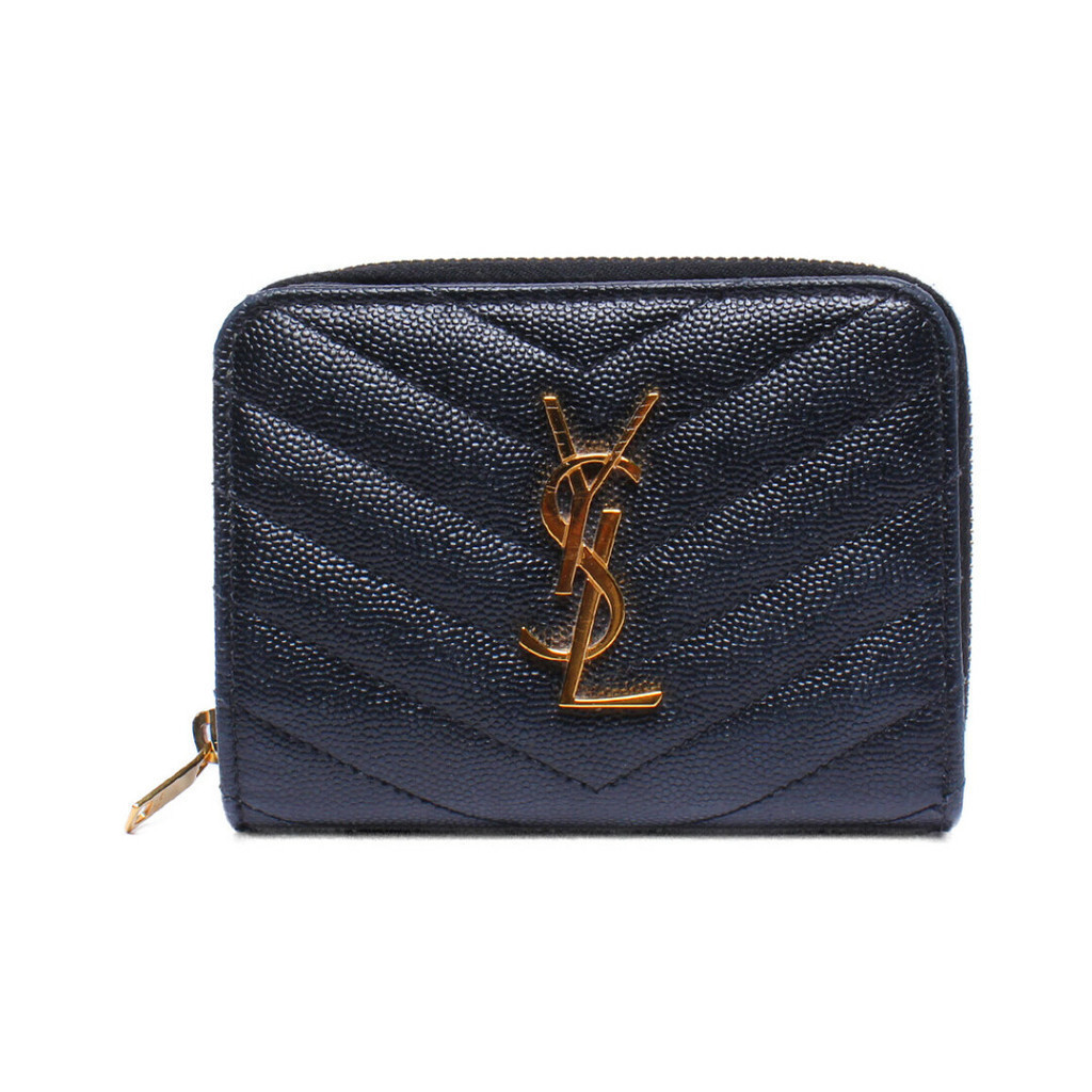 Yves Saint Laurent YSL Paris NT Laula ANR Bifold Wallet Lola Women ส่งตรงจากญี่ปุ่นมือสอง
