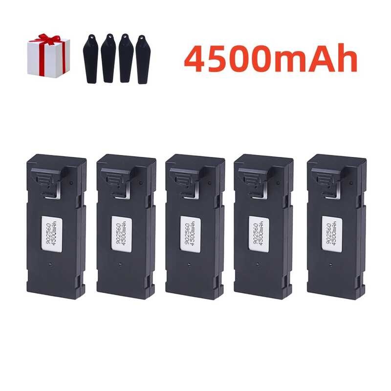 3.7V 6 4500Mah RC Accessory For E88 E88PRO Ls-E525 E525 PRO Mini Uav Drone Battery Special Rc Par