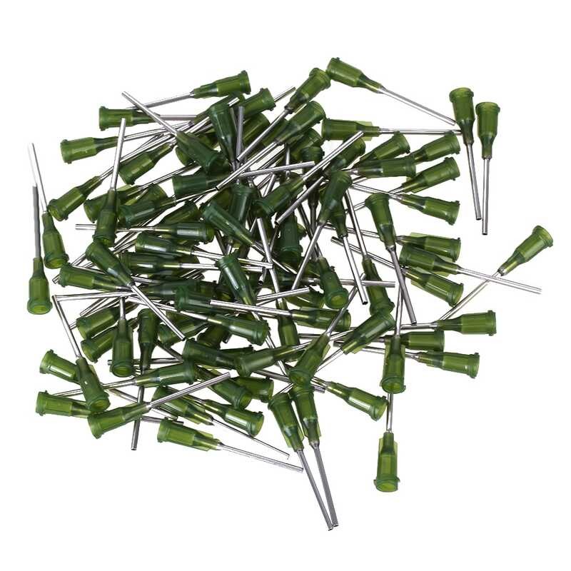 ❤ Coltonmw Syringe Dispensing Needles With Luer Lock 14G 15G 16G 18G 20G 21G 22G 23G 25G 27G B