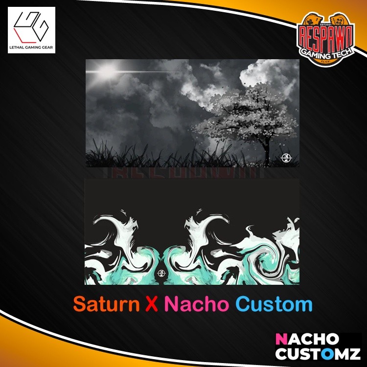 Lethal Gaming Gear Saturn X Nacho Customs Gaming Mousepad
