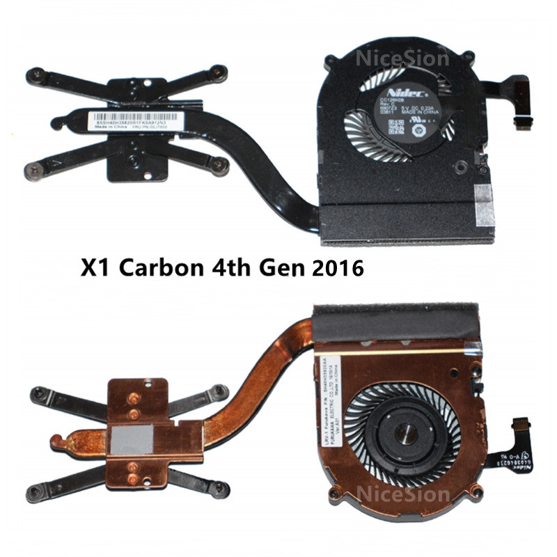 Lenovo ใหม่สำหรับแล็ปท็อป ThinkPad X1 Carbon Gen X1C พัดลมระบายความ