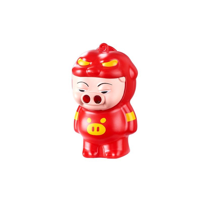 อินเทอร์เน็ตคนดัง Pigman Inflatable dual-fire ไฟแช็กส่วนบุคคลสร้างสรรค์การ์ตูน igniter ตลกไฟแช็กแปล
