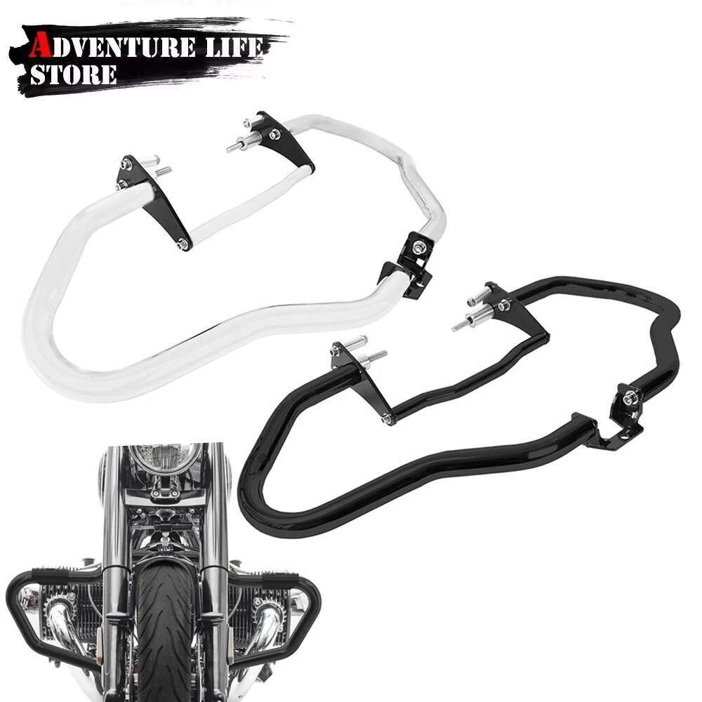 อุปกรณ์เสริมรถจักรยานยนต์ Crash Bar Highway Engine Guard กันชน Stunt Cage สําหรับ BMW R18 Classic R 