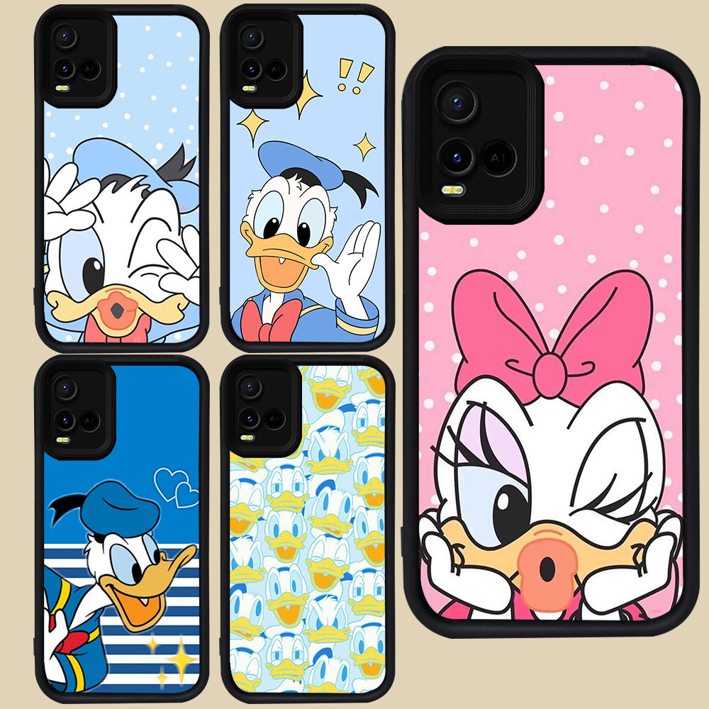 ปลอกสีดําสําหรับ VIVO Y21t V30E Y02t Y02a Y02 Y21s V21 Y33s Y21e Y02S Y33E V21E V20 V30 Y73 Y21 Pro 