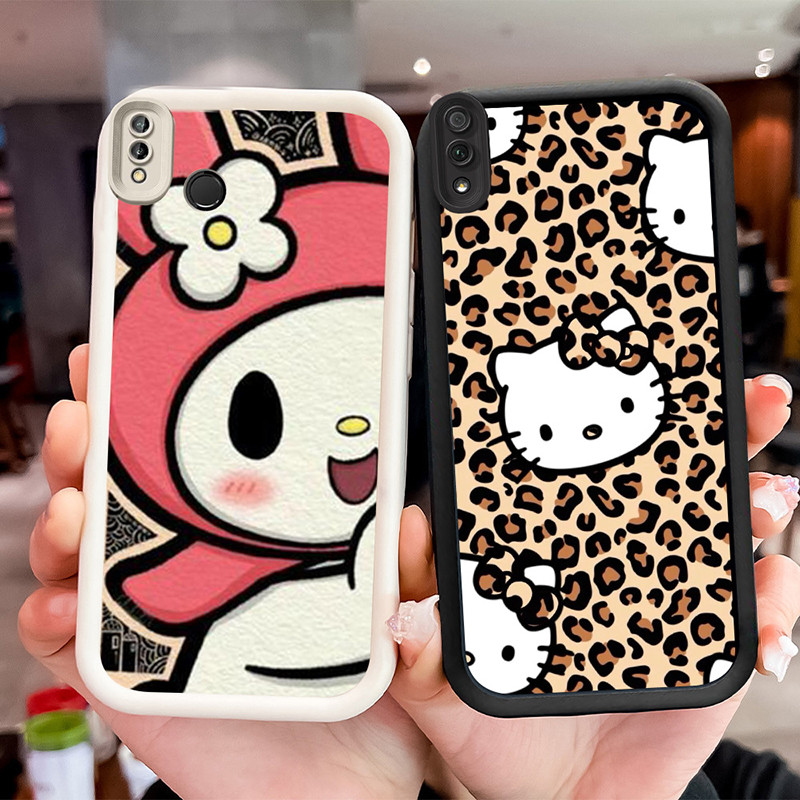 ปลอกกันกระแทกสําหรับ VIVO Y91C Y91i Y81 Y81S Y91 Y93 V9 Y95 Y66 WF18 Hello Kitty