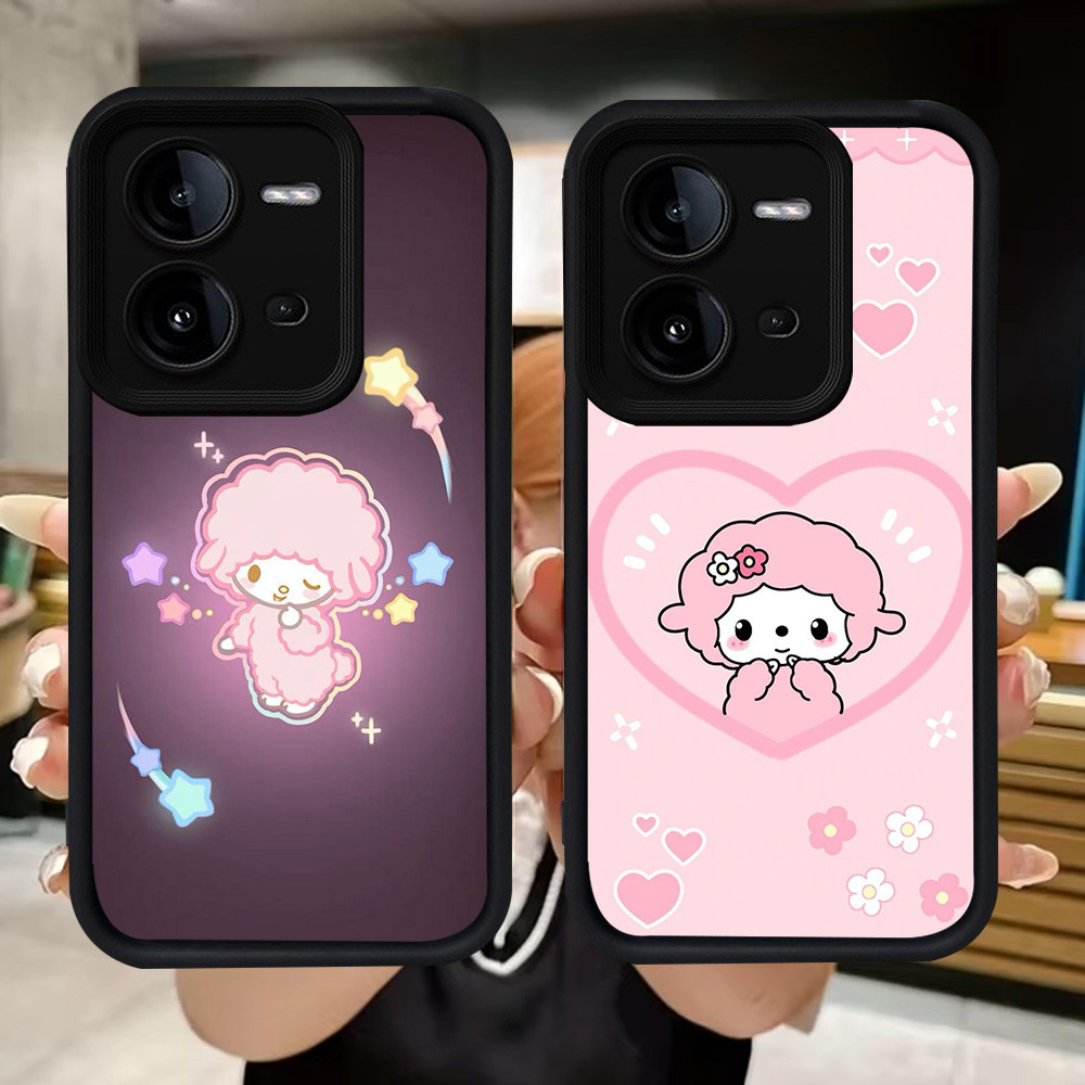 Q7 เปียโนหวานปลอกอ่อนสําหรับ VIVO Y51 Y200 V25E V50 Y33 Y51S Y31 V23 Y53s Y51A V23E Y75 V25 5G V50 L