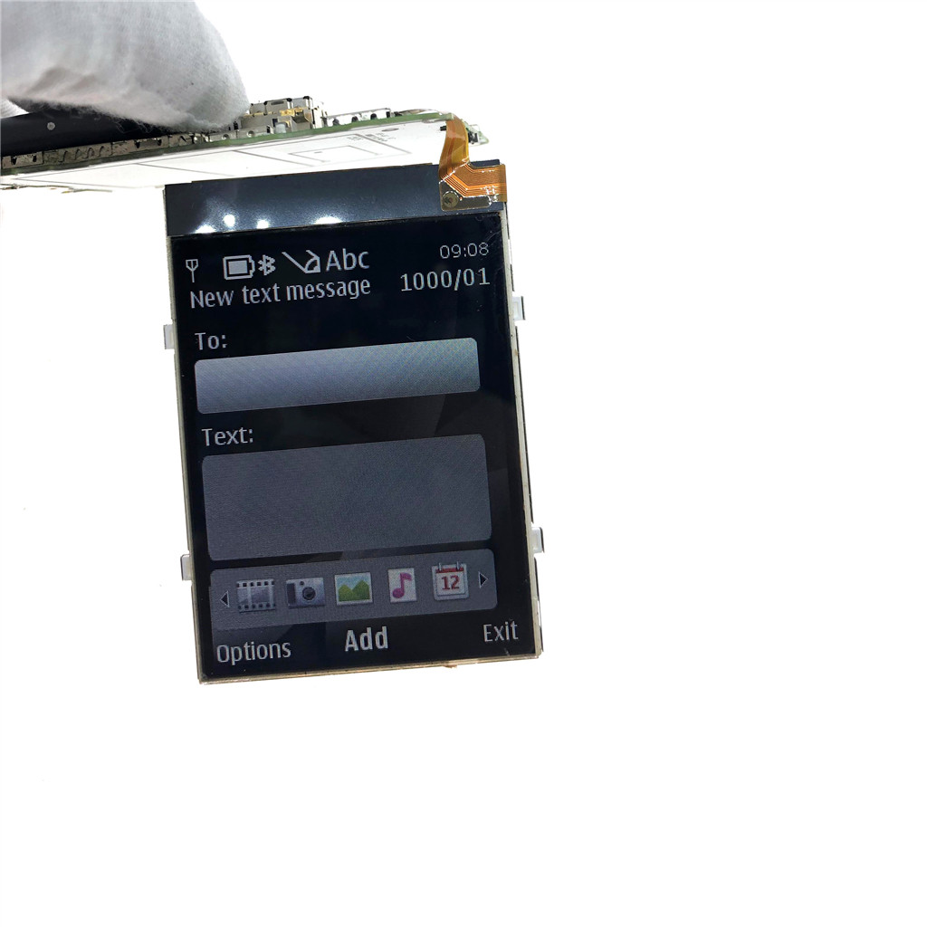 สําหรับ Nokia 3100 6100 6030 6108 2610 N73 N71 N93 โทรศัพท์จอแสดงผล LCD Part