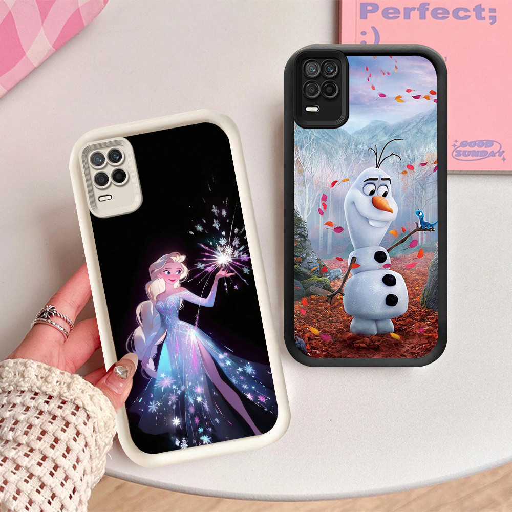 NA-32 Frozen เคสกันกระแทกสําหรับ OPPO A54 Realme 8 8S Q3 V13 Narzo 30 Pro