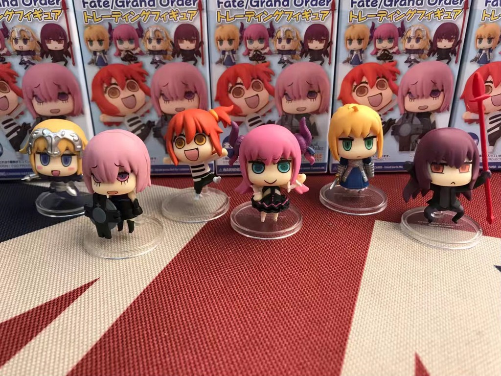 Fate/Grand Order เรียนรู้เกี่ยวกับ FGO จากการ์ตูน! GSC Q เวอร์ชัน 6 ไข่กล่องตุ๊กตา