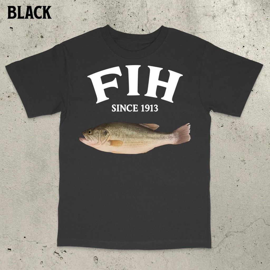 Fih ปลา Meme เสื้อ Y2k Fisher เสื้อปลาเสื้อสําหรับชาย Bass คนรักปลา Unhinged เสื้อผ้า Brainrot เสื้อ