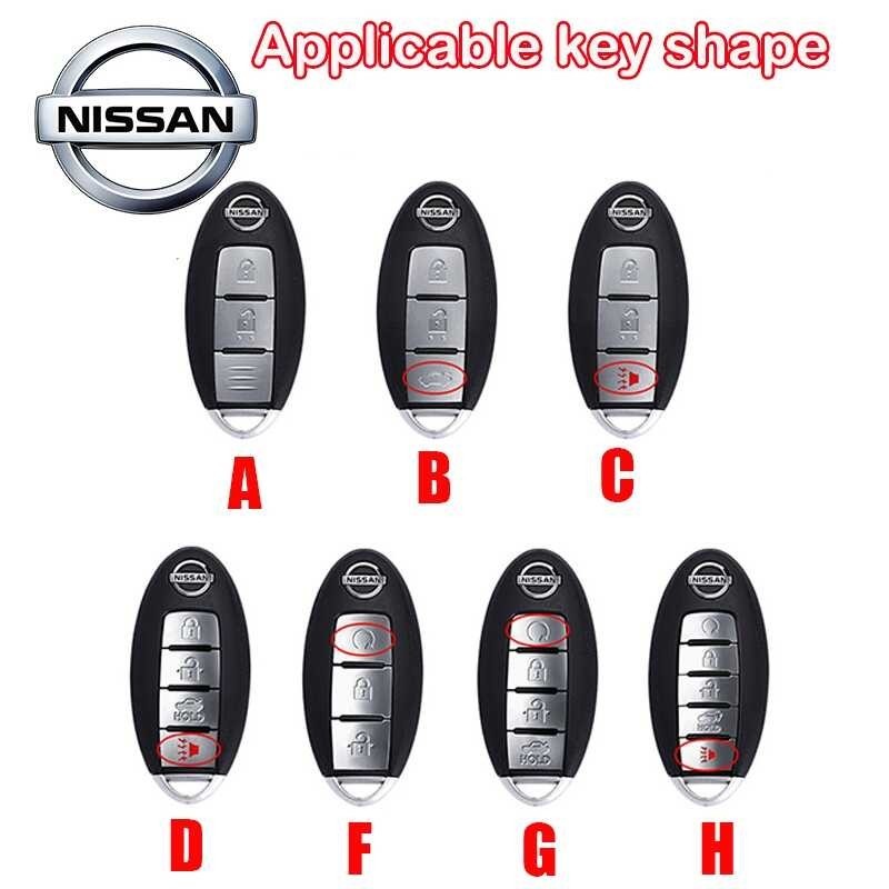 เคสกุญแจ For Nissan Navara Almera Livina Sentra Skyline เคสกุญแจรถยนต์ รถยนต์