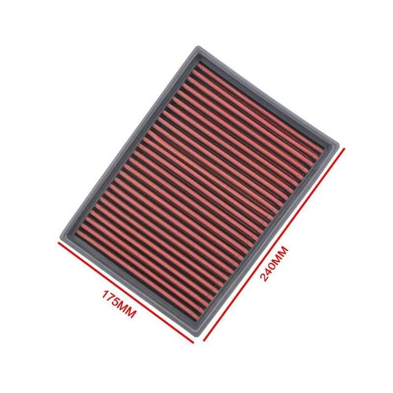 316I เครื่องกรองอากาศไหลสูงสำหรับ 318I 320I 323I 325I 328I 330I M3 X3 2.5L แก๊สรถแข