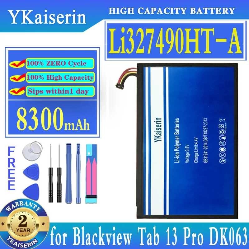 YKaiserin แบตเตอรี่ Li327490HT-A 8300mAh สำหรับ Blackview Tab 13 Pro DK063 13pro