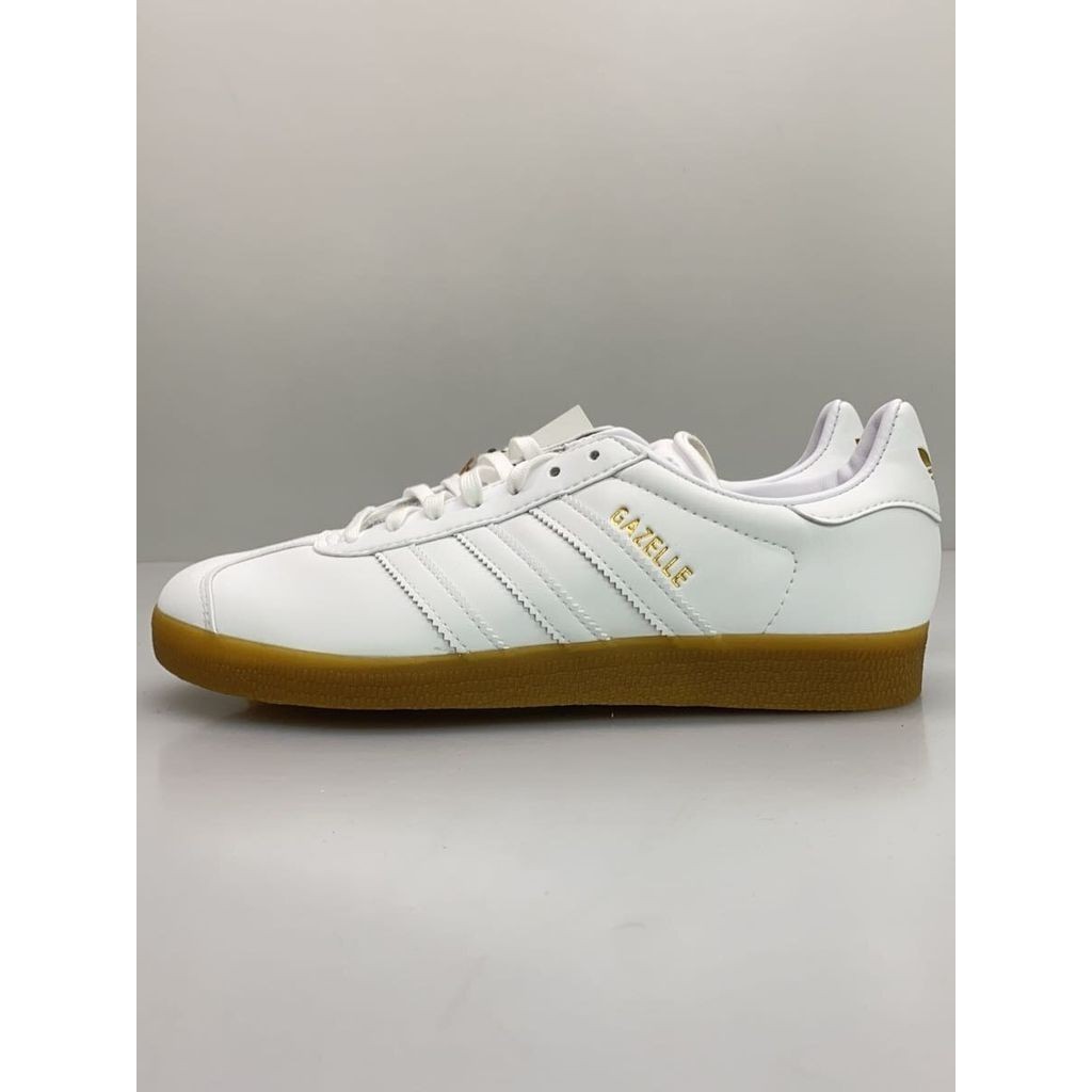 รองเท้าผ้าใบ Adidas Gazelle Low Cut สีขาวโดยตรงจากญี่ปุ่นมือสอง
