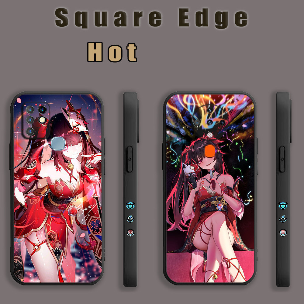 สําหรับRedmiหมายเหตุ12S 12 Pro Turbo 13 Pro K70 A2 4G 5G Genshin impact HanabiเกมArt RZ004เคสโทรศัพท