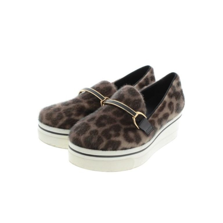 Stella McCartney Tony ELLA ART 5 Shoes Women Panther brown 24.5cm Direct from Japan Secondhand