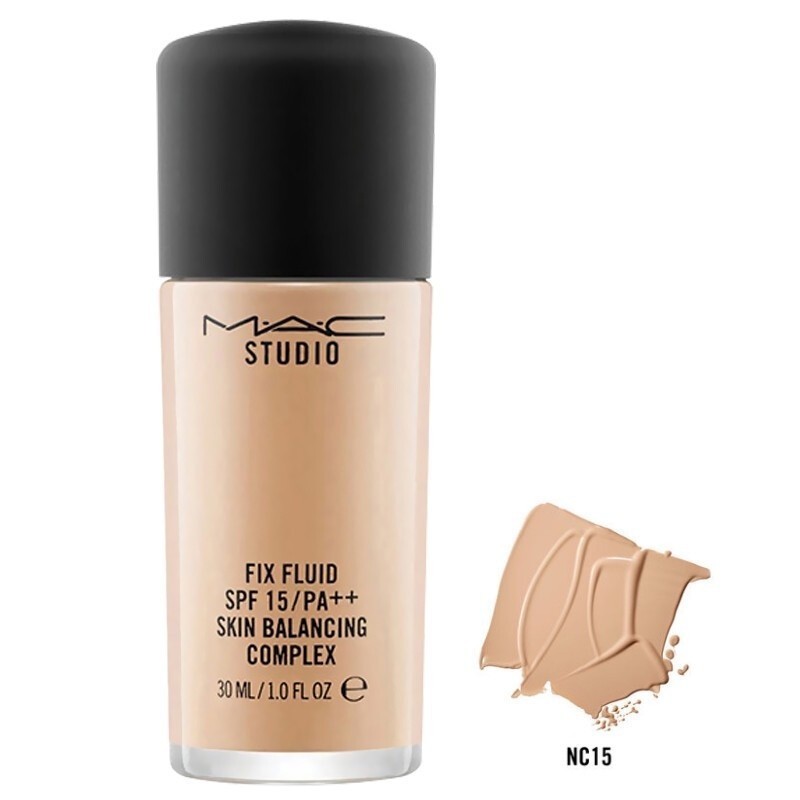 ฟิกเกอร์ ,แมค ครีมรองพื้น MAC STUDIO FIX FLUID SPF 15 FOUNDATION 15g #N12,#NC15, #N18, #NC20