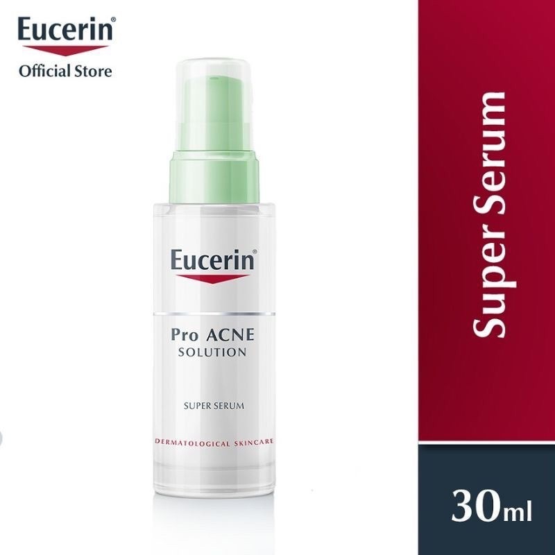 Eucerin pro acne super serum ขนาด 30ml เซรั่มบำรุงผิวหน้า [Exp.2025-2026]