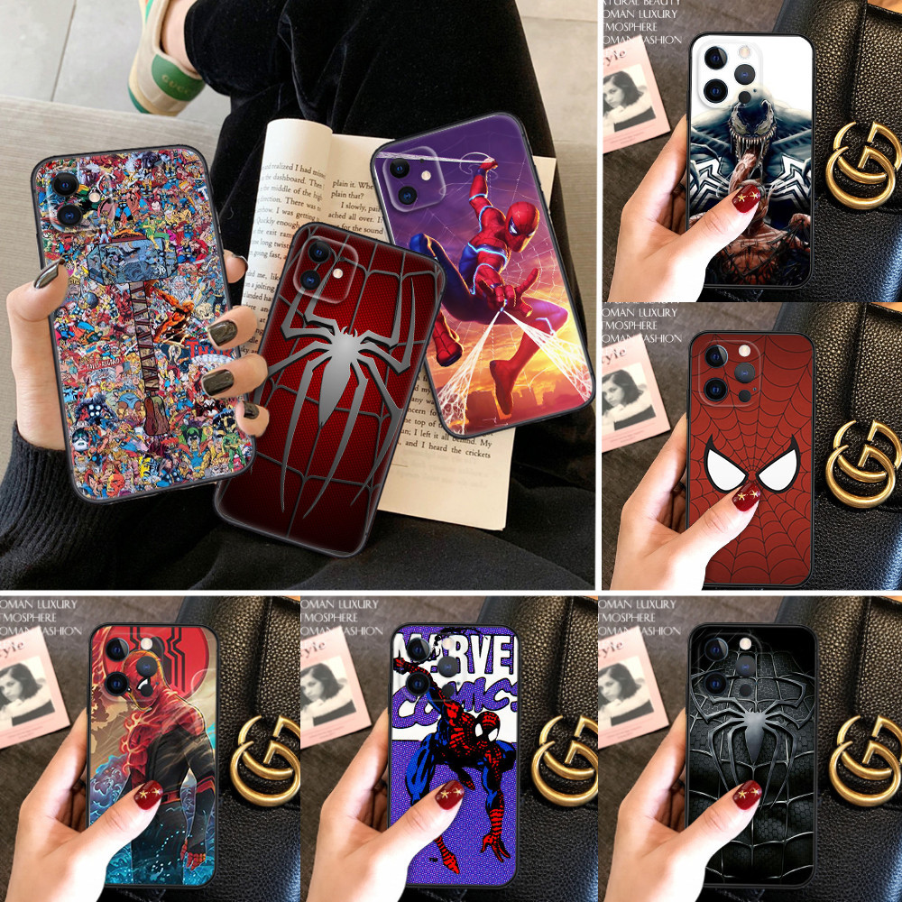 สําหรับ OPPO Reno 6Z 5G 7 4G 5 Lite 5K 5G 6 Pro Plus soft Case G111 Spiderman marvel ซูเปอร์ฮีโร่