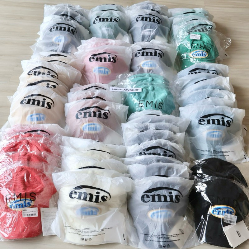 ♞,♘,♙,, หมวก emis ของแท้ พร้อมส่ง
