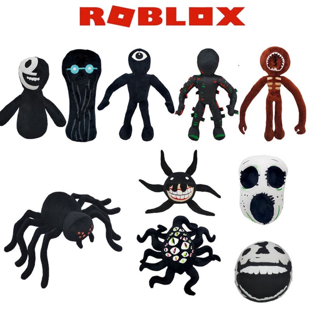 Rainbow Friends Doors Seek Plush Toy Digital Monster Horror Game รอบของเล่นตุ๊กตา Roblox Rainbow Fri