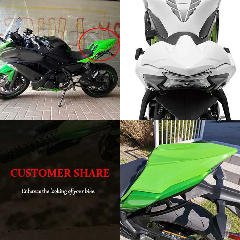 สำหรับ Ef6 Kawasaki Ninja 650 2017-2023 Z650 Ninja650 เบาะหลังรถจักรยาน