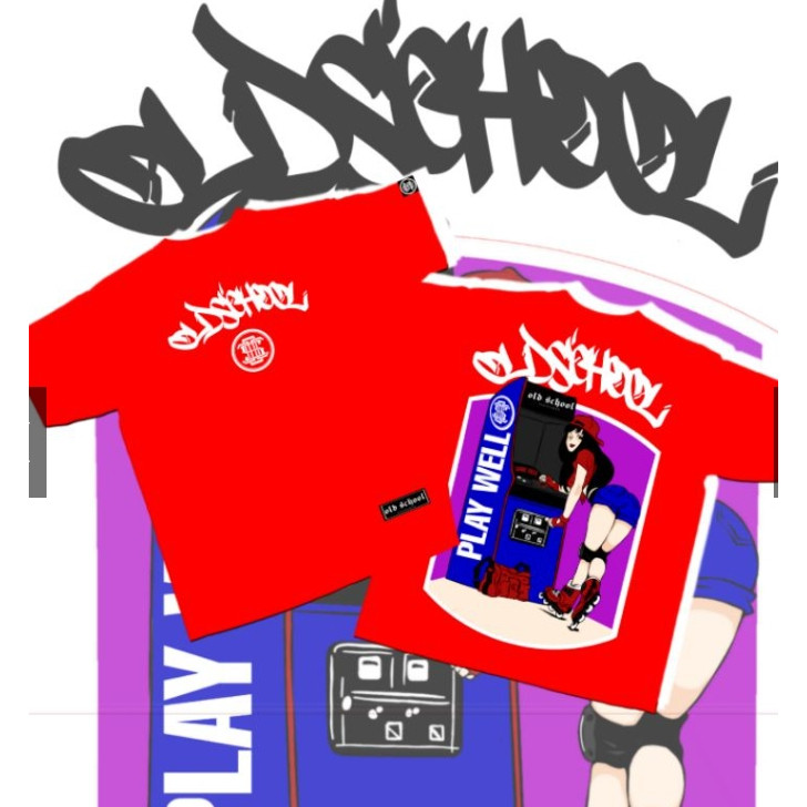 OLDSCHOOL CHARLIE BIG PRINT 420 philippines เสื้อผ้าเครื่องแต่งกาย tshirt ความงามเสื้อสําหรับเด็ก