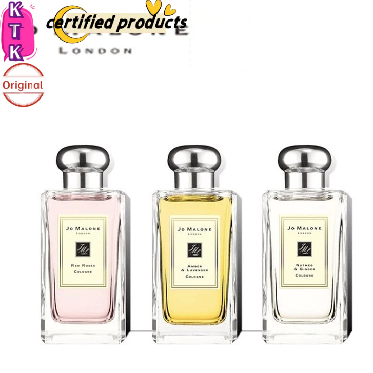 ต้นฉบับ 100% ~Jo Malone London Classic White Bottle EDC น้ําหอม 100 มล. น้ําหอมติดทนนาน