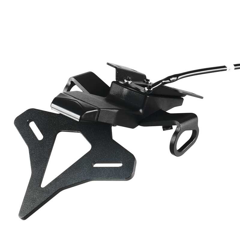 Δ ป้ายทะเบียนรถจักรยานยนต์ Yamaha Mt07 Fz07 R7 2021-2022-2023 Fender El